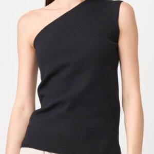 Minimal Shoulder Cutsew - BLACK - seven dot (01)