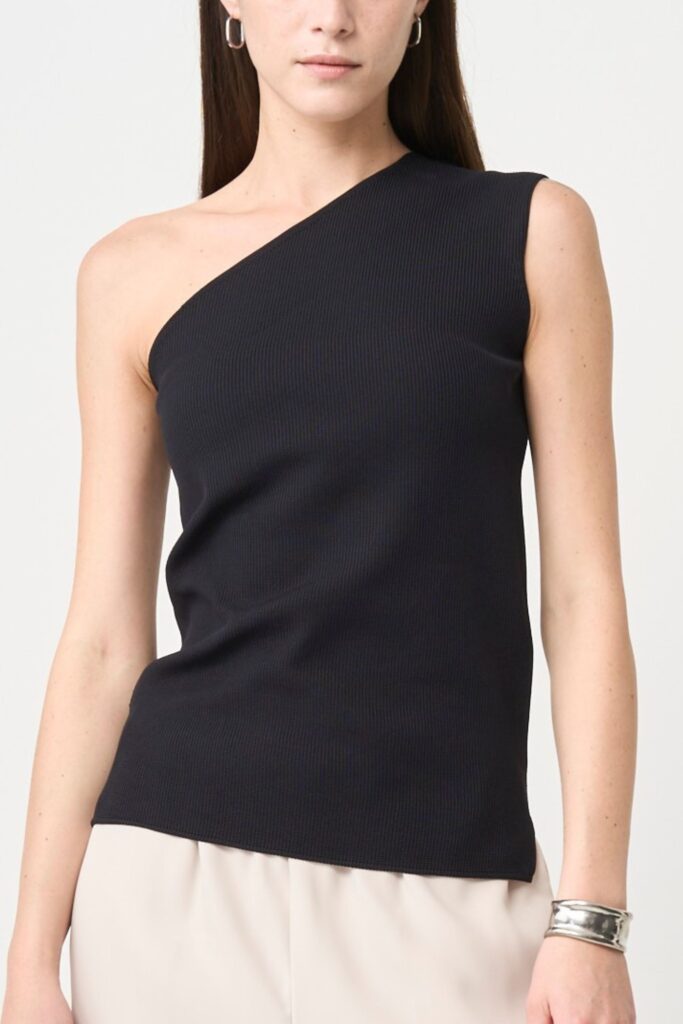 Minimal Shoulder Cutsew - BLACK - seven dot (01)